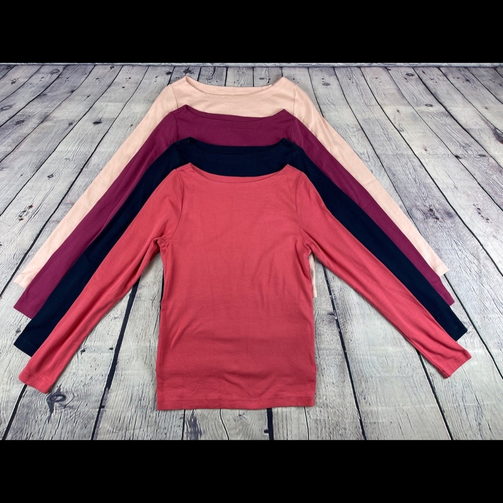 Gap Modern Boat Neck Tee